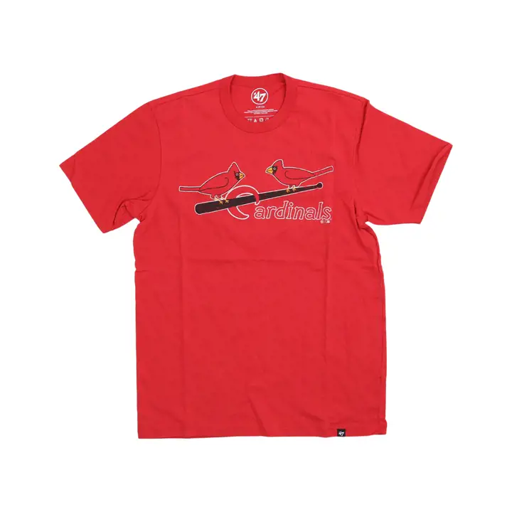 T-Shirt Franklin '47 MLB St. Louis Cardinals Rouge Vintage B