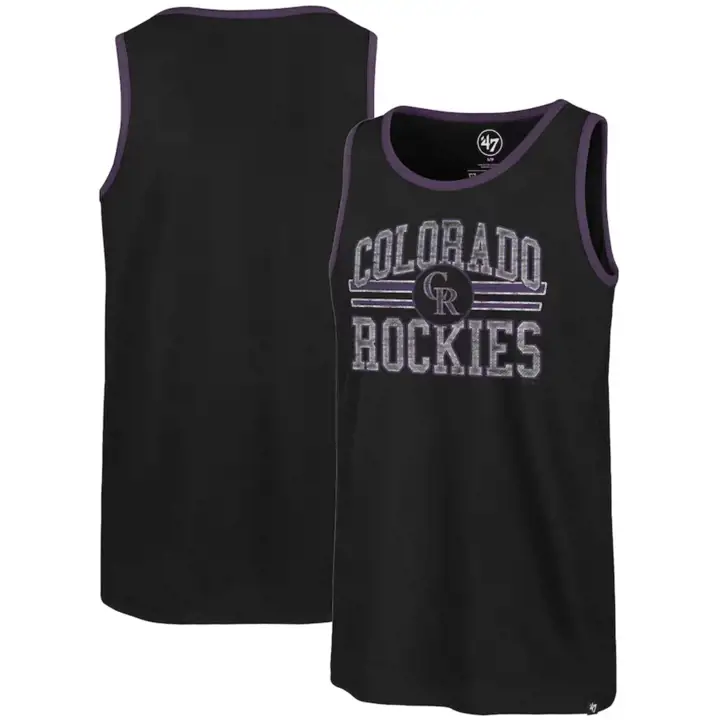 Colorado Rockies MLB 47 Franklin Débardeur Noir