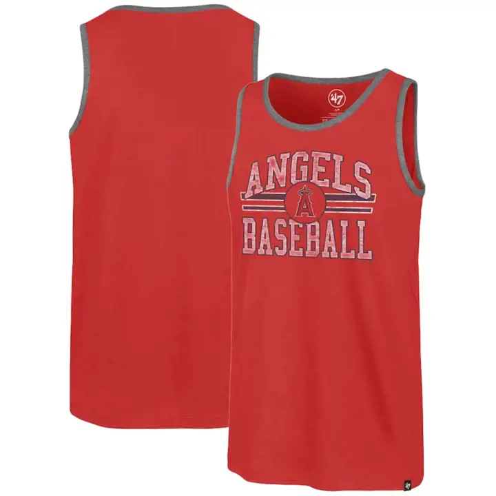 Débardeur Rouge Franklin 47 des Angels de Los Angeles MLB