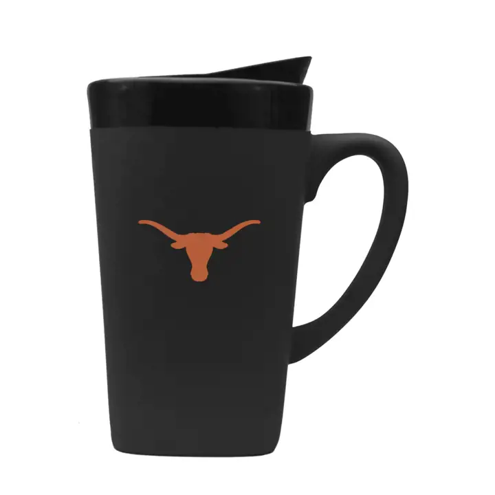 Mug de voyage en céramique de 47 cl Texas Longhorns