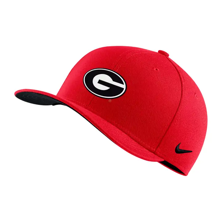 Georgia Bulldogs NCAA Col Aro Swooshflex red G