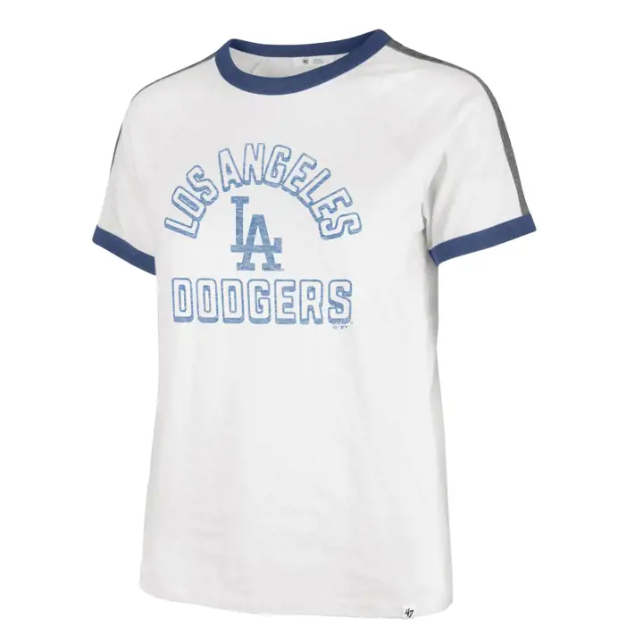 T-shirt Peyton pour femme MLB Los Angeles Dodgers 23 (beige)