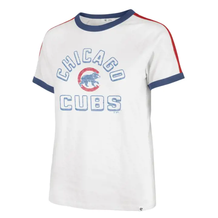 T-shirt Peyton 23 Femme des Cubs de Chicago MLB - Beige