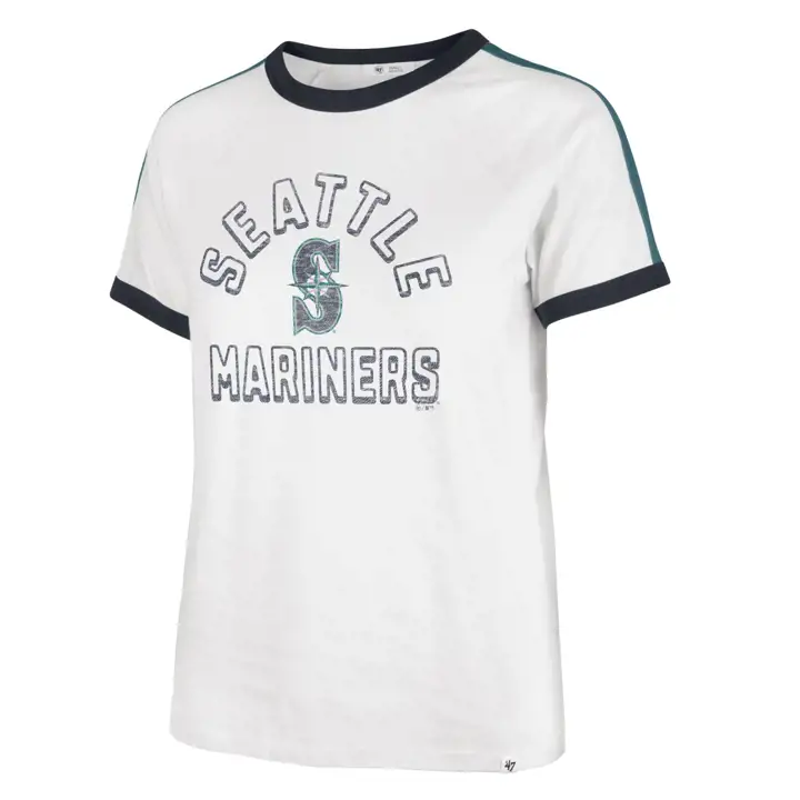 T-shirt Peyton MLB Seattle Mariners pour femme 23, couleur : beige