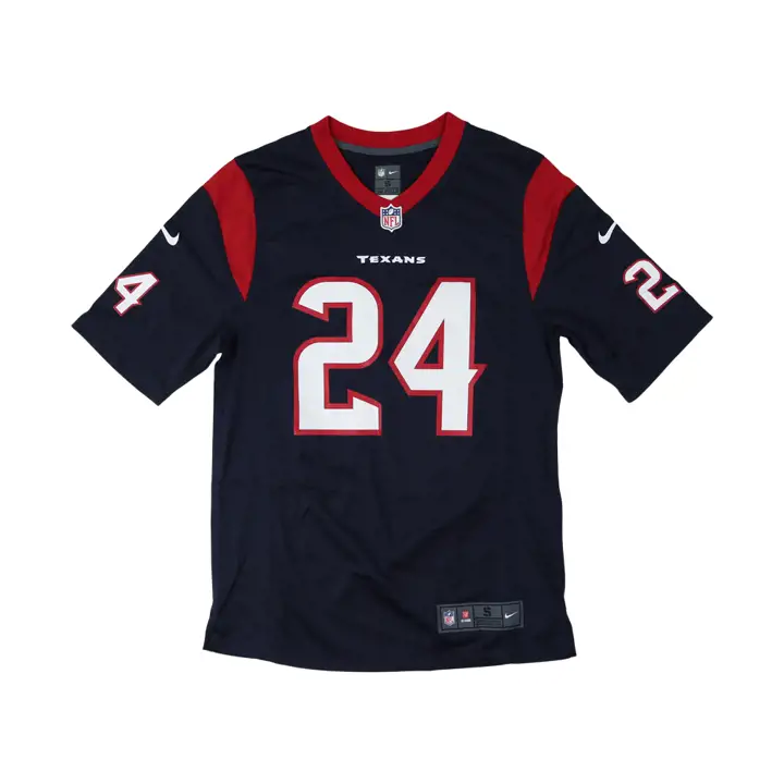 Maillot de match NFL Houston Texans Derek Stingley Jr Bleu marine