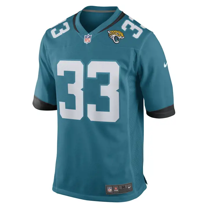 Maillot de match NFL Jacksonville Jaguars Devin Lloyd bleu