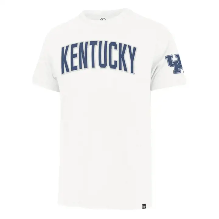 T-shirt Kentucky Wildcats NCAA Namesake Fieldhouse 22 BLANC