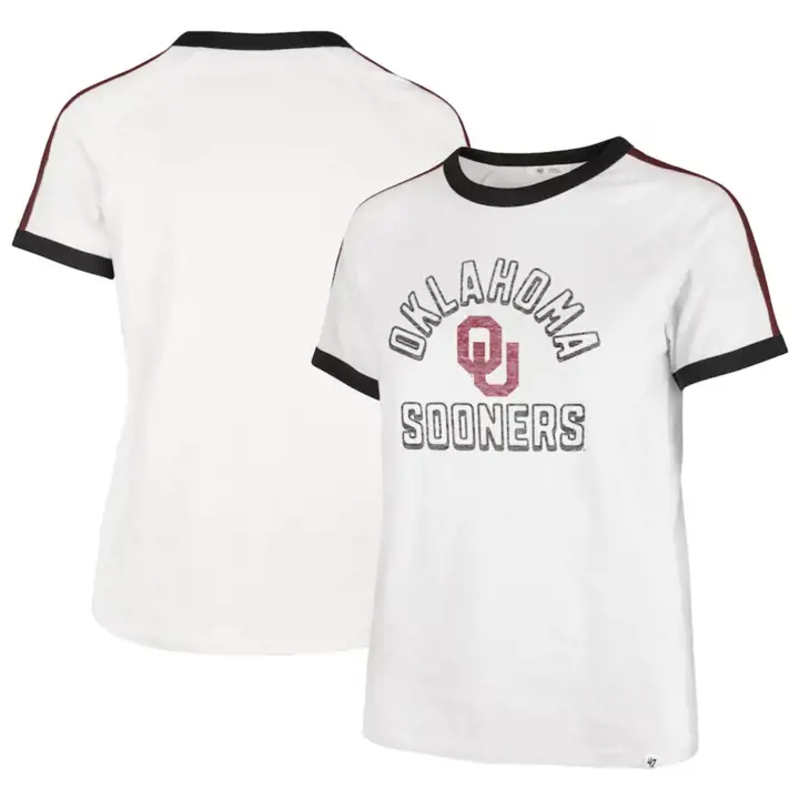 T-shirt Peyton "Sweet Heat" NCAA pour femme des Oklahoma Sooners 22 W