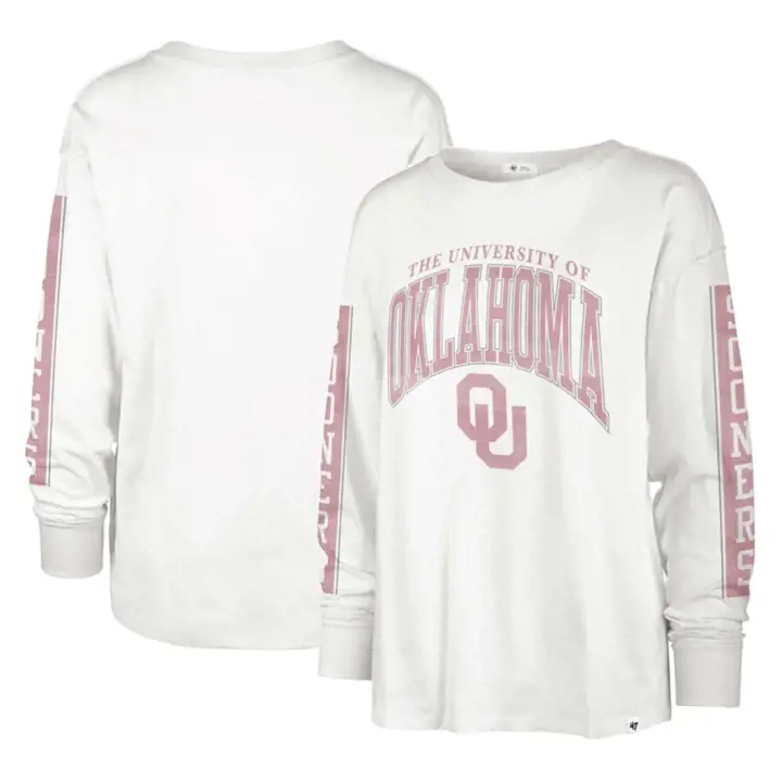 T-shirt à manches longues Oklahoma Sooners NCAA Women's Statement Soa 22 BLC/CR