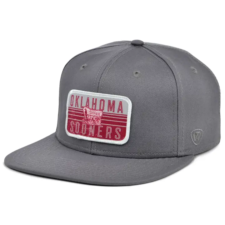 Oklahoma Sooners NCAA Twill Patch Snap gry