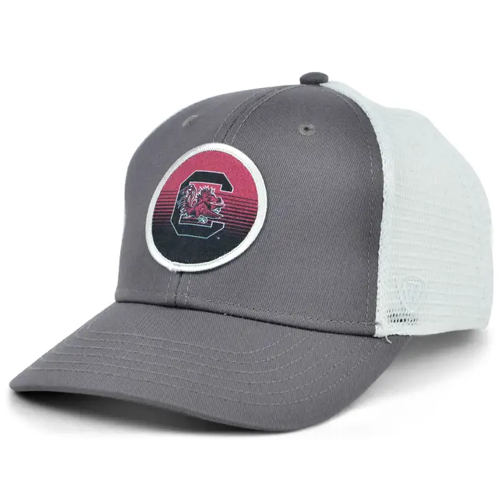 Casquette Trucker South Carolina Gamecocks NCAA Circle Stripe Patch gr