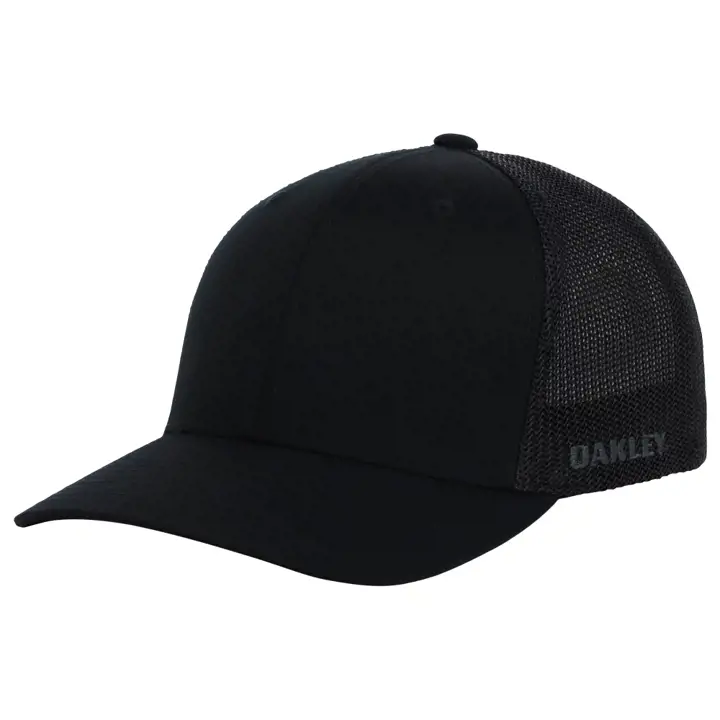 CASQUETTE TRUCKER OAKLEY GOLF CRESTING NOIRE VIERGE