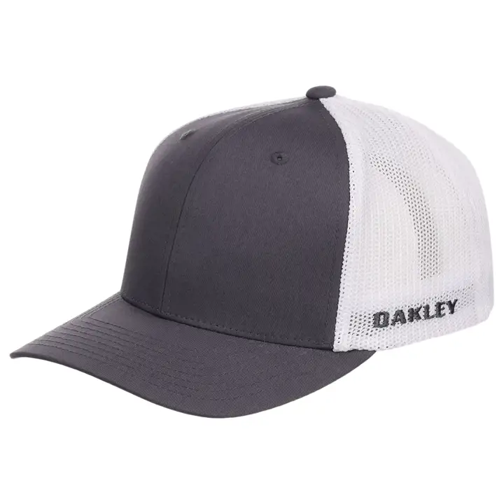 CASQUETTE TRUCKER OAKLEY GOLF CRESTING VIERGE gri/blc