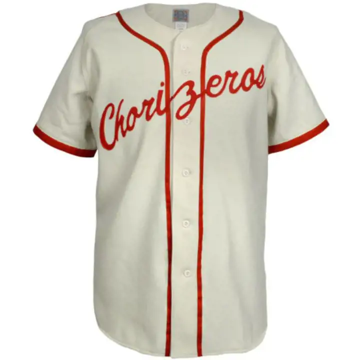 Maillot Authentique Carmelita Chorizeros Ebbits Flannel b/r