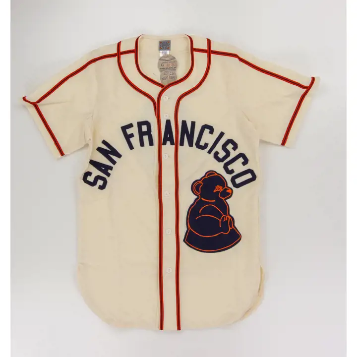 Maillot Authentique en Flanelle Ebbits des Otaries de San Francisco blc