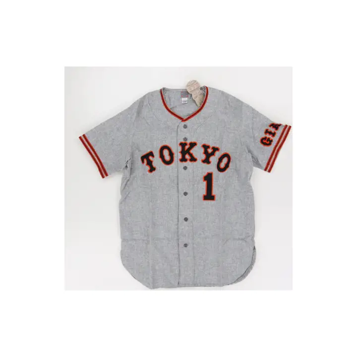 Tokyo Giants Ebbets Flannel Maillot Authentique gris