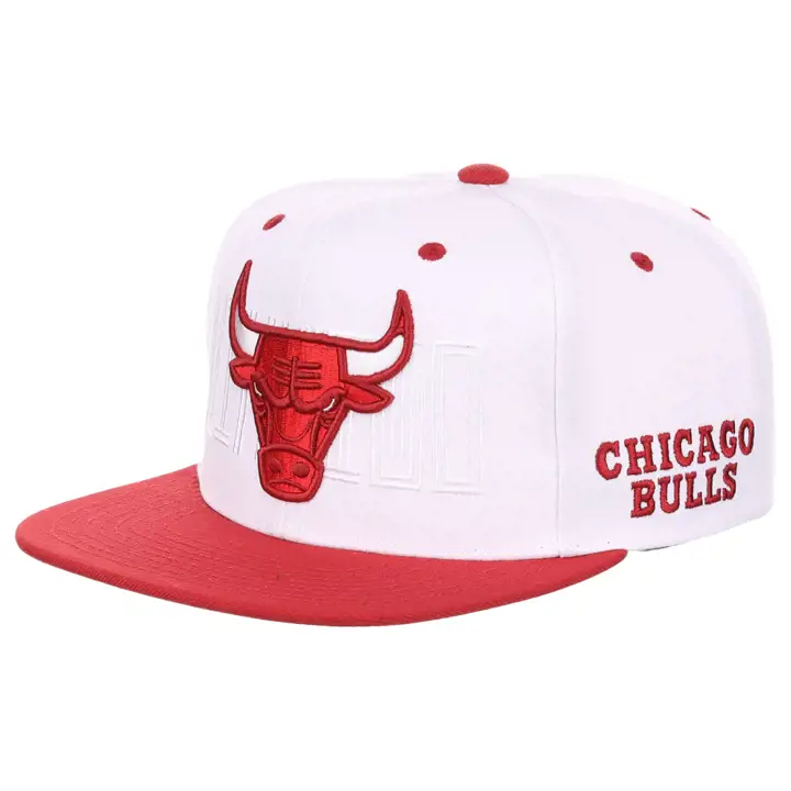 Casquette Snapback Chicago Bulls NBA Cherry Hook blc/rou/rou