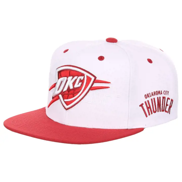 Casquette Snapback Oklahoma City Thunder NBA Cherry Hook blanc/rouge/rouge