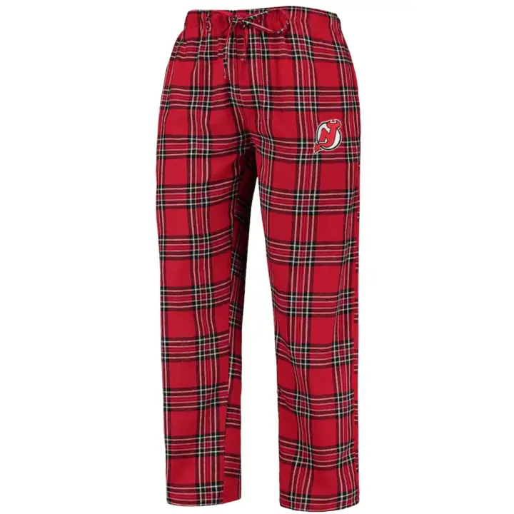 Pantalon de pyjama en flanelle Devils NHL Takeaway 21 rouge