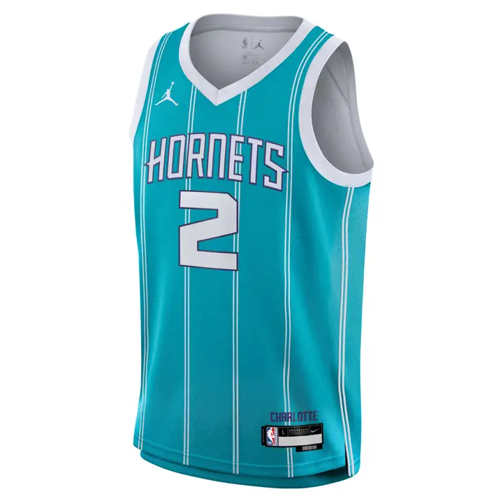 C HORNETS NBA Youth Icon Swingman Jersey LaMelo Ball sarcelle