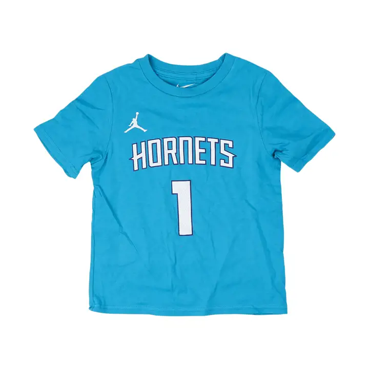 C HORNETS NBA Kids Replica N&N T-Shirt LaMelo Ball sarcelle