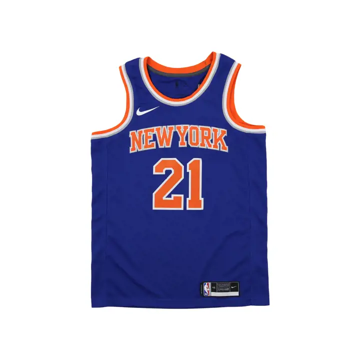 Maillot Swingman NBA KNICKS Cam Reddish bleu