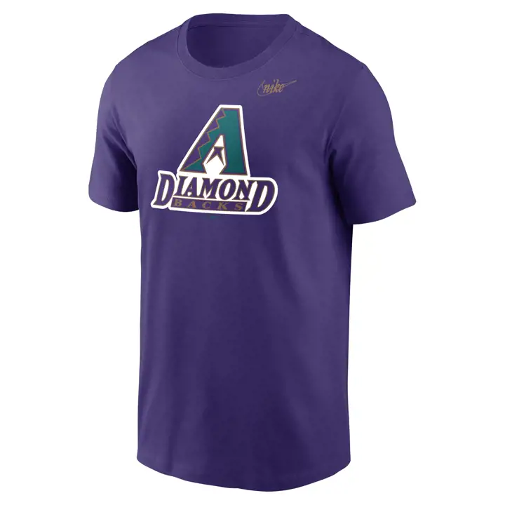 T-shirt Coop Logo Swoosh MLB Arizona Diamondbacks VIOLET