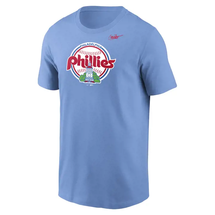 T-shirt MLB Philadelphia Phillies avec logo Swoosh et marque verbale