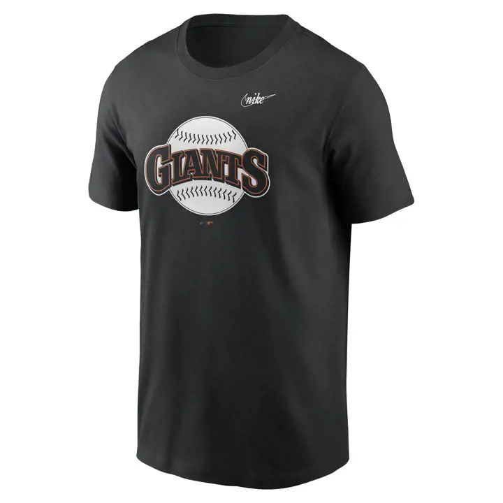 T-shirt San Francisco Giants MLB Swoosh Coop Logo Noir