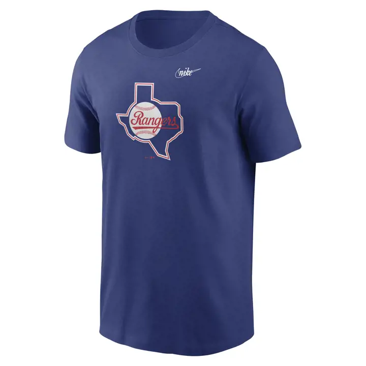 T-shirt Texas Rangers MLB Logo Swoosh Coop État RBL