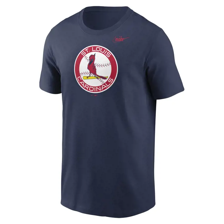 T-shirt St. Louis Cardinals MLB Swoosh Coop Logo Oiseau dans Bal