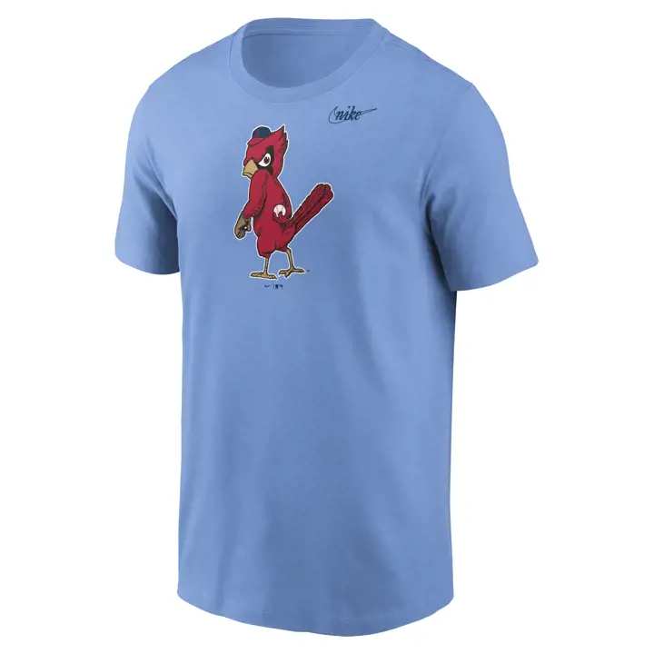 T-shirt logo MLB Swoosh Coop St. Louis Cardinals Dirty Bird