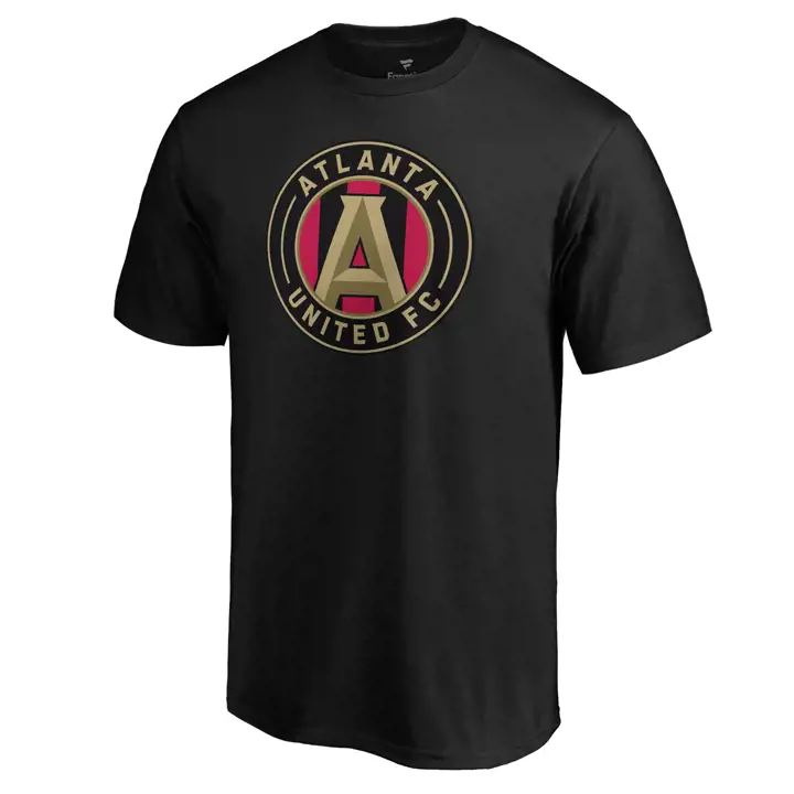 T-shirt noir à logo principal MLS Atlanta United FC