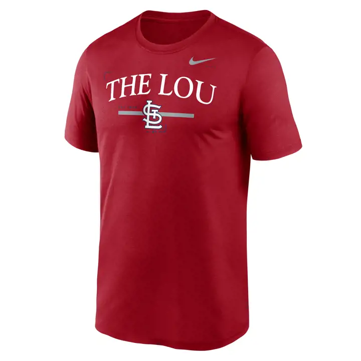 T-Shirt Légende Locale MLB St. Louis Cardinals ROUGE