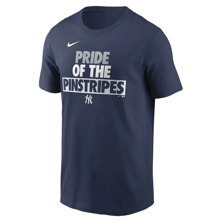 T-shirt de supporter MLB New York Yankees, bleu marine
