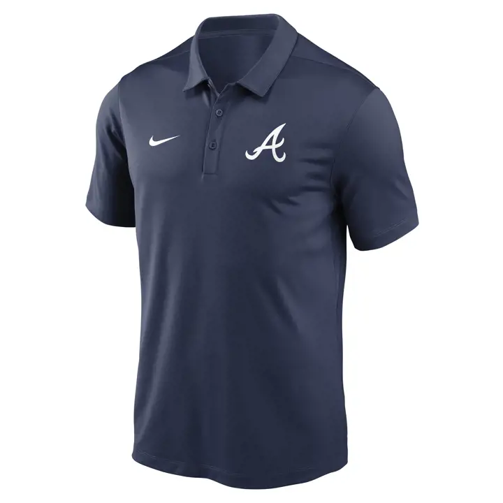 Polo souple MLB des Atlanta Braves - BLEU MARINE