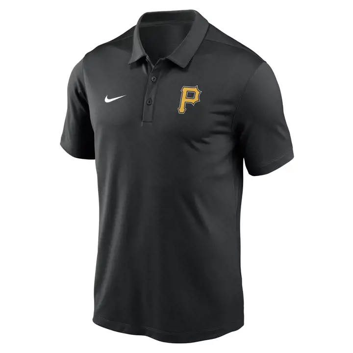 Polo d'agilité des Pirates de Pittsburgh MLB noir