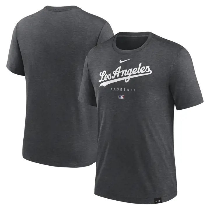 T-shirt Los Angeles Dodgers MLB Dri Fit Early Work CHARBON