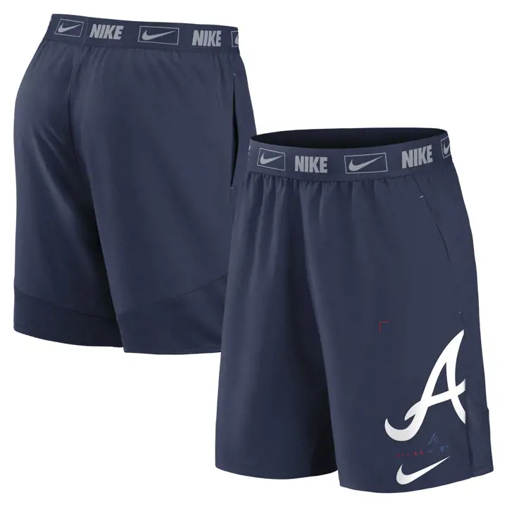 Atlanta Braves MLB Bold Express Short BLEU MARINE