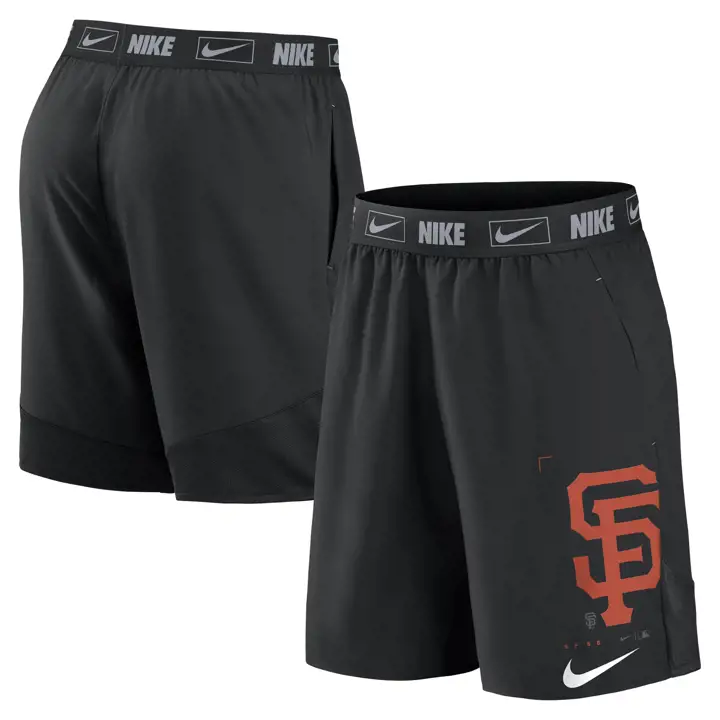 Short MLB Bold Express des Giants de San Francisco - Noir