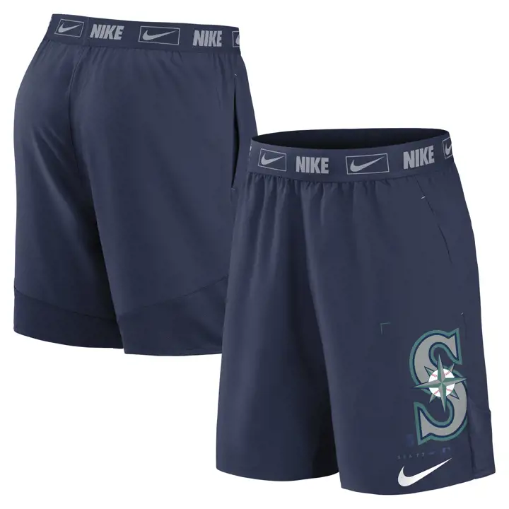 Seattle Mariners MLB Bold Express Short BLEU MARINE