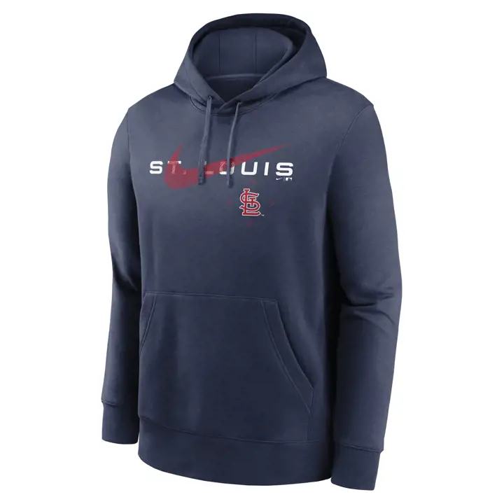 St. Louis Cardinals MLB Sweat à capuche Swoosh BLEU MARINE