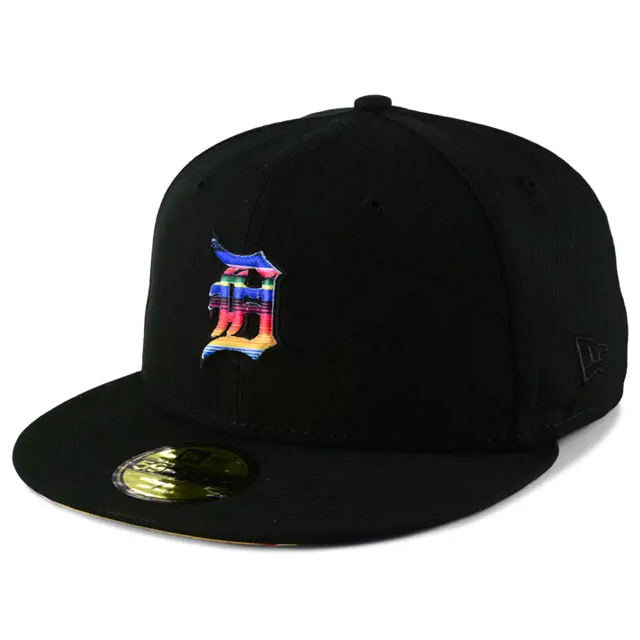 Couverture tissée MLB Detroit Tigers 59FIFTY NOI/NOI/AST