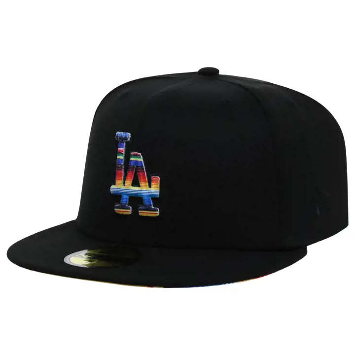 Los Angeles Dodgers MLB Couverture tissée 59FIFTY NOI/NOI/AST