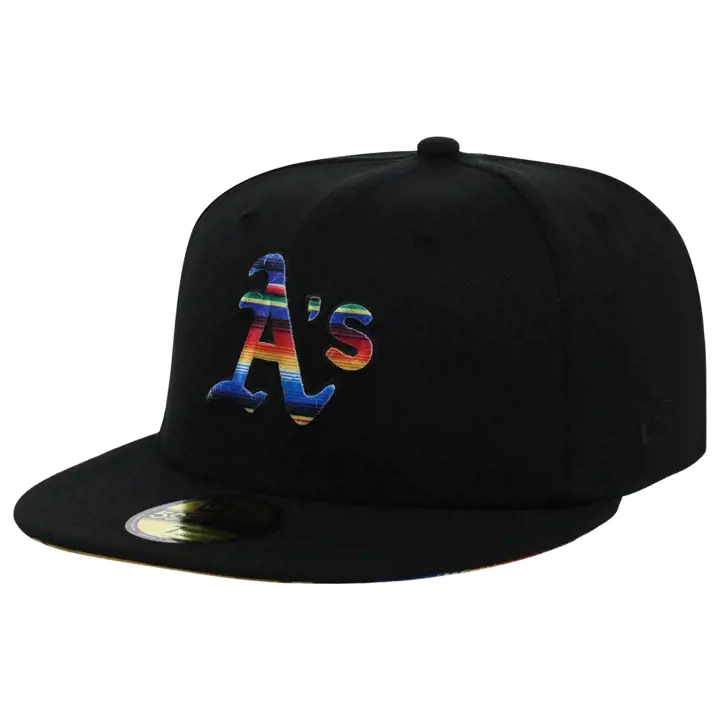 Couverture tissée MLB Oakland Athletics 59FIFTY NOI/NOI/ASS