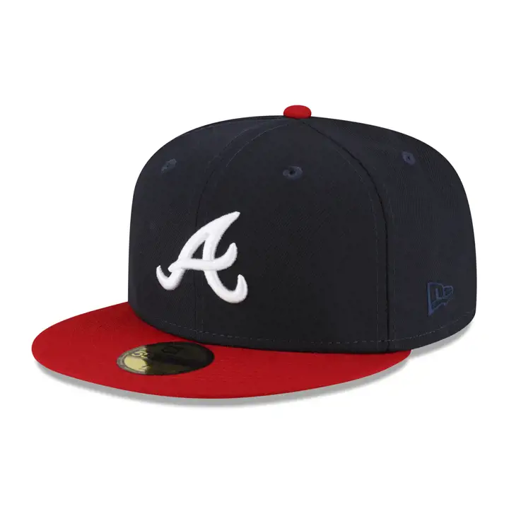 Atlanta Braves MLB VFTV 59FIFTY MARINE/ROUGE/VERT