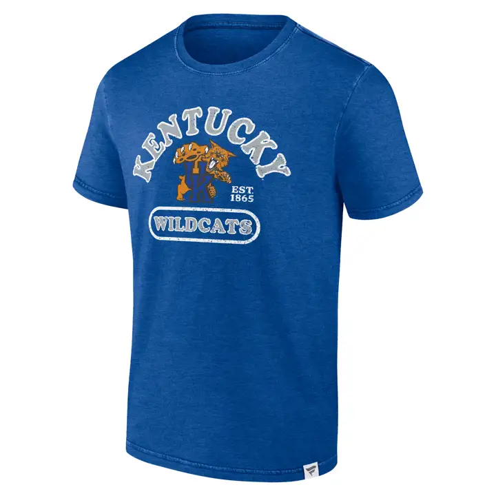 T-shirt bleu marine délavé Kentucky Wildcats NCAA Heritage 22