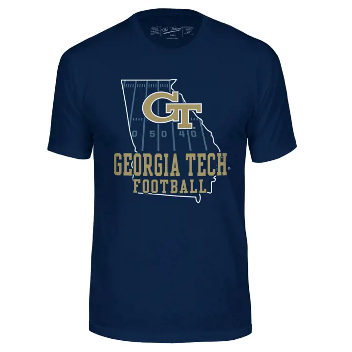 T-shirt 2F NCAA Georgia Tech Yellow Jackets State Pride 22 N