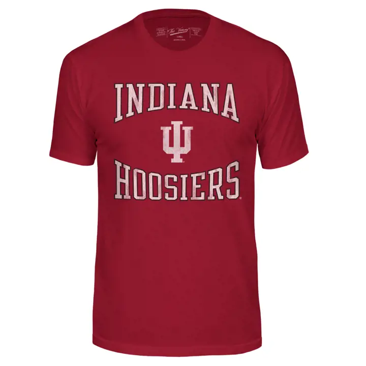 T-shirt Indiana Hoosiers 2F NCAA Basketball Icon cramoisi