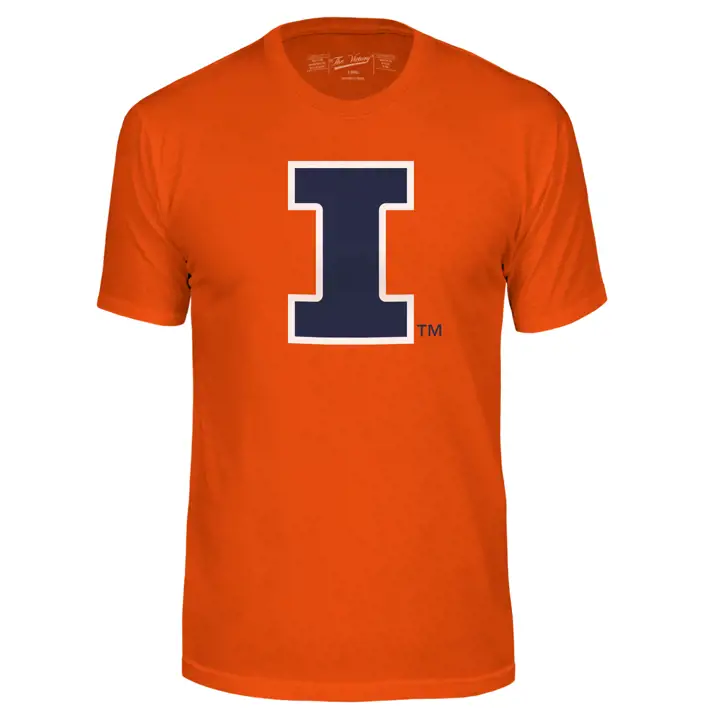 T-shirt Illinois Fighting Illini avec grand logo NCAA org